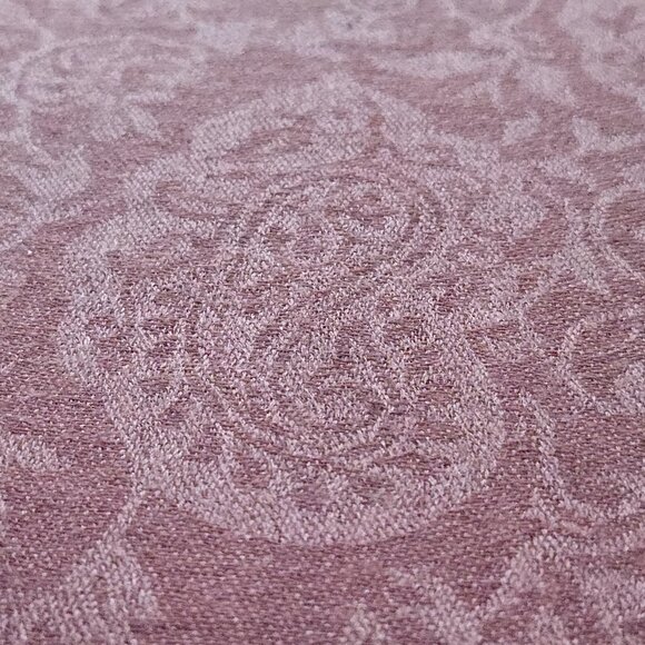 NWOT Cashmere Jacquard Lightweight Scarf Milk Chocolate - Picture 6 of 10